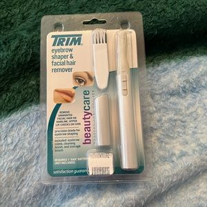 Eyebrow Shaper and Facial Hair Removal trimmer.